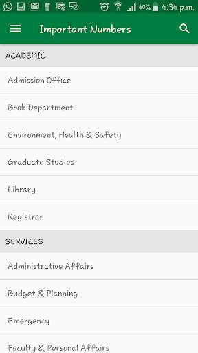 KFUPM MOBILE APP ( New ) screenshot 6