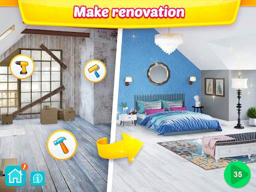 Interior Story: home design 3D screenshot 10