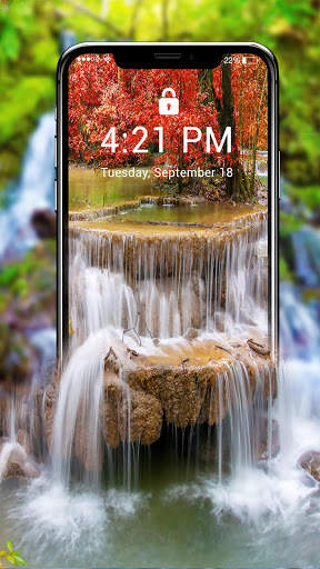 Beautiful Waterfall APUS Live Wallpaper screenshot 1