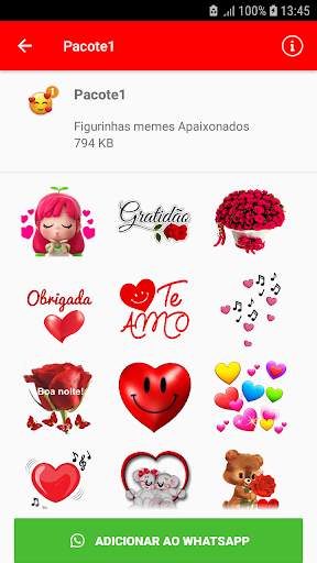 Passionate memes stickers - WAStickerApps screenshot 1