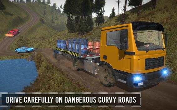 Trailer Truck Off Road Driving screenshot 10