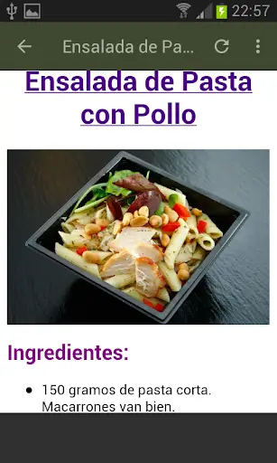 RECETAS  CON POLLO screenshot 6