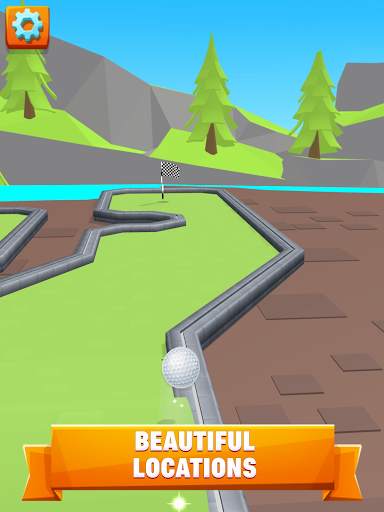 Retro Golf! Arcade Putt Putt Game स्क्रीनशॉट 10
