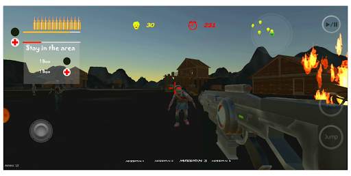 Attack Zombie 3D Sniper screenshot 6