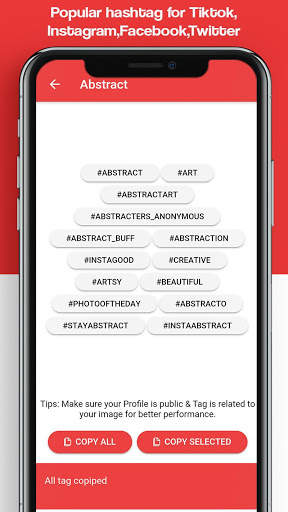 Hashtag - Best hashtag for social media likes screenshot 2
