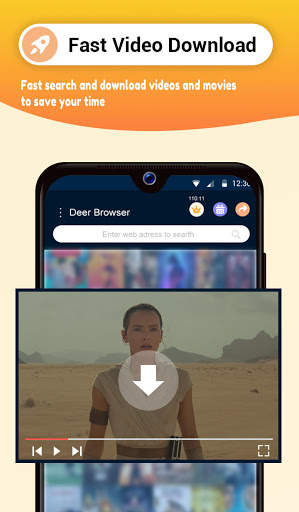 Deer Browser Lite: Free, Light & Safe Browser 📺 screenshot 2