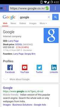 Web Hunter Browser screenshot 1