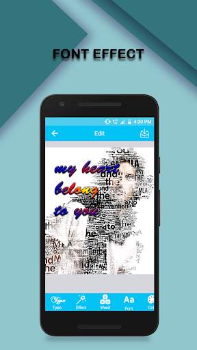 Typography : Photo Editor and Photo Effect screenshot 4