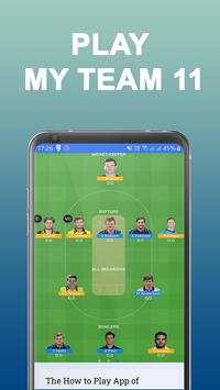 MyTeam Win - Fantasy Cricket Guide for MyTeam11 screenshot 2