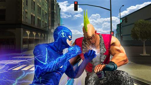 City Fighting speed hero game screenshot 1