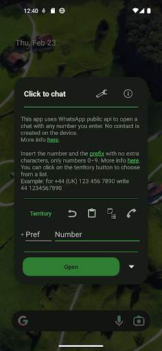 Click to chat screenshot 1