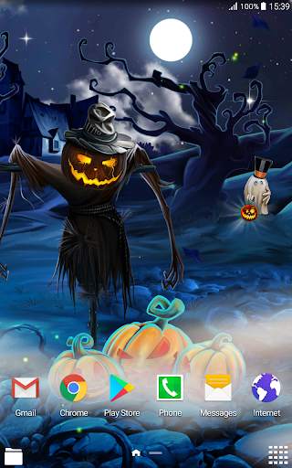 Spooky Halloween Live Wallpaper screenshot 5