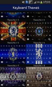 Chelsea Keyboard Theme screenshot 5