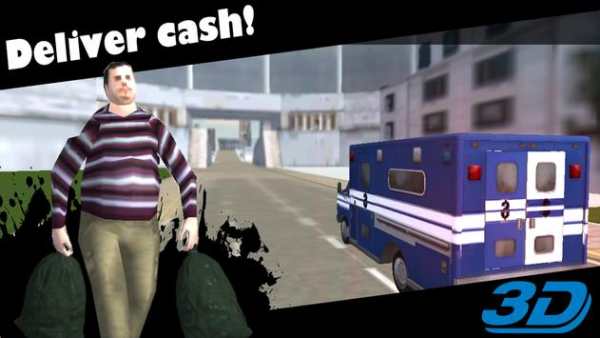 Cash Delivery Van Simulator HD screenshot 1