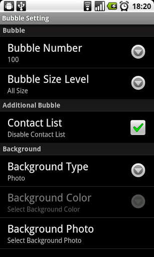 Bubble Live Wallpaper screenshot 1