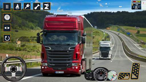Euro Truck Simulator Games 3d screenshot 1