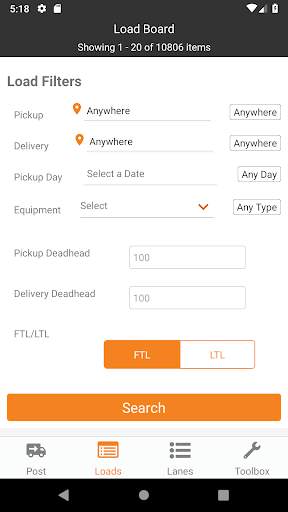 HaulHound: Trucking Loadboard & Freight Matching screenshot 3