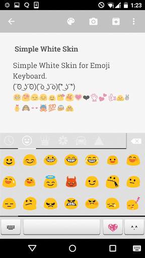 Simple Flat Keyboard Theme screenshot 8