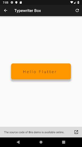 Simple Animations Example App screenshot 2