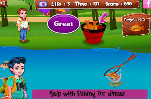 Arietta's crazy team camping screenshot 3