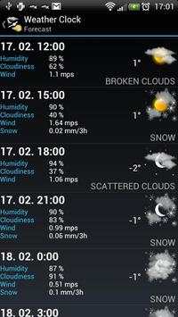 Weather Clock screenshot 4