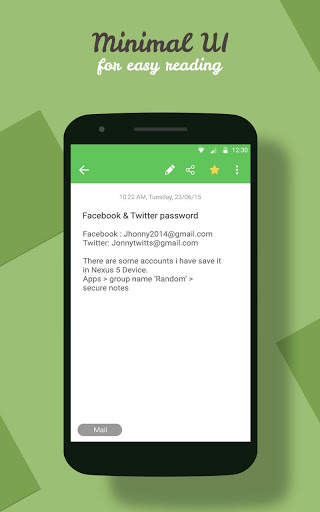 Secure Notes скриншот 16