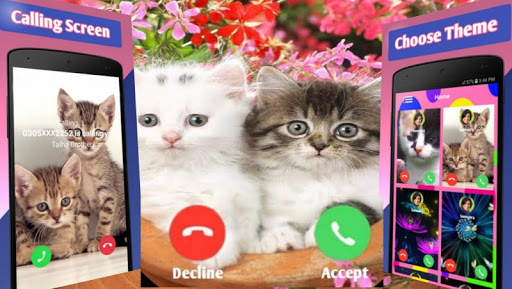 Call Flash Color 3D: Caller Screen Themes Free screenshot 1