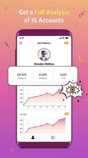 FollowInsta-Likes & Followers Trends for Instagram screenshot 1
