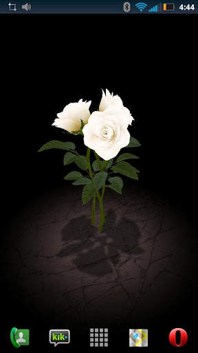 3D Rose Bouquet LWP Free screenshot 6