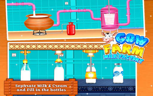 Milk Factory - Milk Maker Game screenshot 3