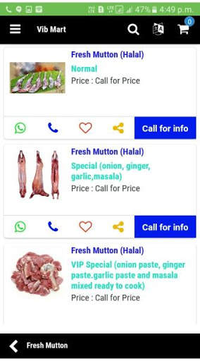 VibMart screenshot 2