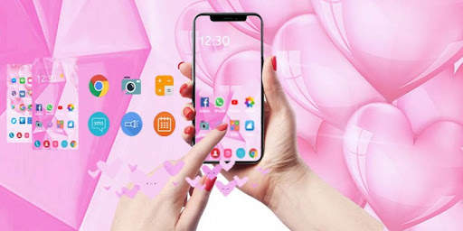 Pink Love Theme screenshot 4