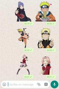 Naruto stickers screenshot 4