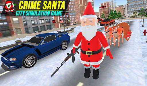 Santa Claus Rope hero Crime City Action Game screenshot 6