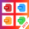 Word Office-Document-Docs Reader-PPTX-XLSX icon
