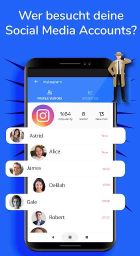 Social Detective : Who viewed my profile? screenshot 2