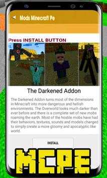 Mods for MCPE Pe screenshot 3