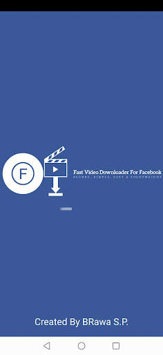 Fast Video Downloader For Facebook : Simple Saver. screenshot 1