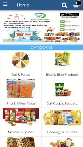 Home GROCERY - Online Grocery Shopping APP screenshot 3