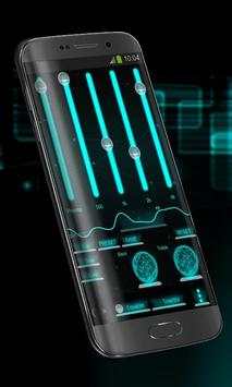Hologram Poweramp Skin screenshot 2