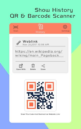 QRcode & Barcode Scanner : QRcode Reader screenshot 2