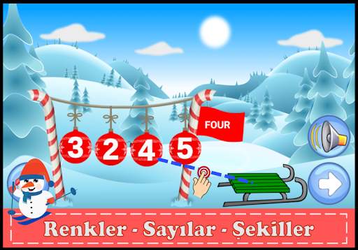 Çocuklar Öğreniyor Renkler-Sayılar-Şekiller Türkçe screenshot 4