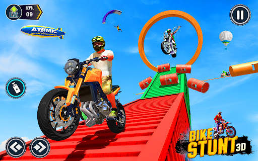 Mega Ramp Bike Racing Games 3D screenshot 1