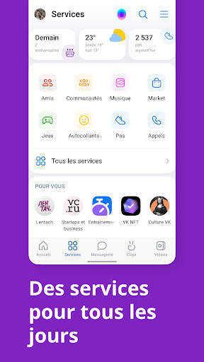 VK: musique, vidéo, messagerie screenshot 4
