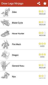How To Draw :Lego Ninjago screenshot 2