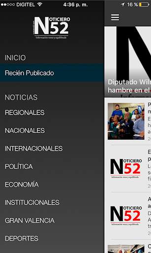 NOTICIERO 52 screenshot 2