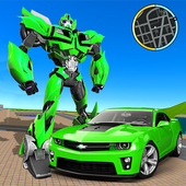 Real Robot Car Transform :Car Driving Robot Games icon