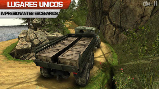 Conductor de camión 3D:Offroad screenshot 2