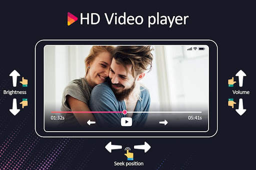 V Video Player HD 1080p Vbmv Movie Player screenshot 1