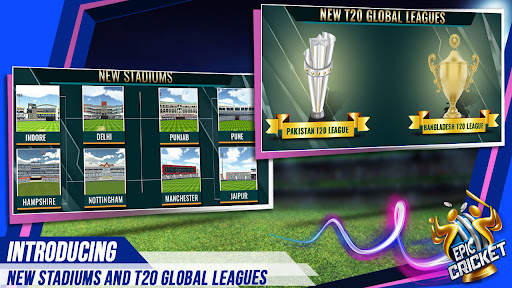 Epic Cricket - Big League Game 18 تصوير الشاشة